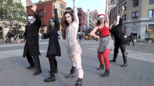 '\"This is Halloween\" -  Dance Fitness for Artists (DFFA) Flash Mob'