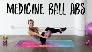 'Medicine Ball Ab Workout'