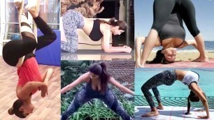'Shilpa Shetty FULL Yoga Performance Videos 2019'