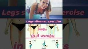 'legs slimmer exercise #shorts'