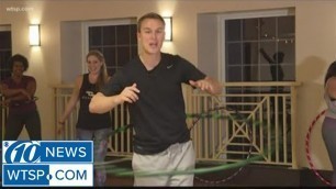 'Hula-fitness is a fun new way to exercise'