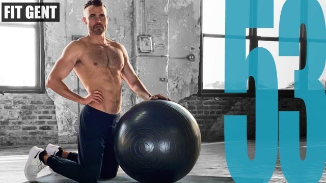 '53 GYM BALL EXERCISES AND THE MUSCLES THEY TARGET'
