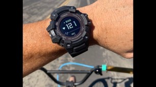 'Casio G-Shock Move Review on One Wheel, GBD-H1000, Bicycle Rider’s Perspective'
