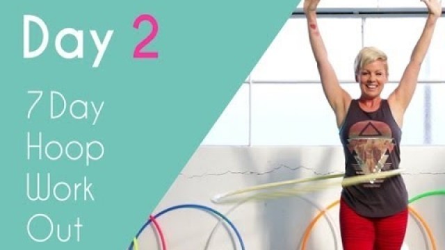 'Day2 | 7 minute Abs Workout | Hula Hoop Workout'