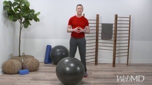 '10 Minute Stability Ball Workout | WebMD'