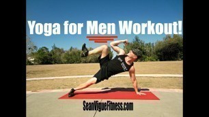 '10 Minute Yoga for Men Workout with Sean Vigue'