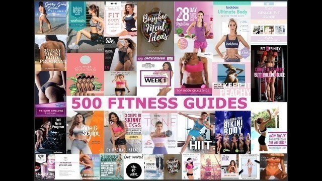 'Fitness Guide - Over 500 Fitness Guides  - KAYLA ITSINES Mark Carroll Bodyboss Top Body Challenge'
