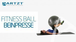 'ARTZT vitality Fitness Ball - Beinpresse (Adduktion)'