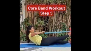 'Core Band Workout Step 5'