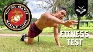 'I Took the US Marine Fitness Test Without Practice'