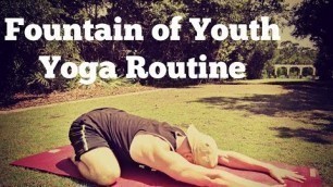 '40 minute Beginner Yoga Full Body Stretch with Sean Vigue Fitness'