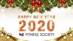 'สวัสดีปีใหม่ 2020 - WE Fitness Society'
