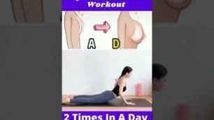 'Shape Your Breasts With These Workouts | Increase Breast Size  | #Fitness #Girl #Breast #shorts'