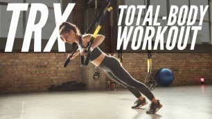 '30 Minute TRX Total Body Workout | at home suspension training (Strength & Cardio)'
