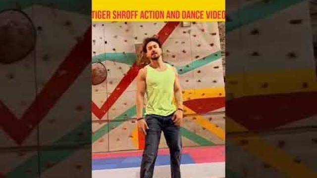 'Tiger Shroff Stunt And Dance Video Combo New #shorts'