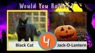 'Would you Rather? Halloween Edition | Trick or Treat Workout | Brain Break | PhonicsMan Fitness'