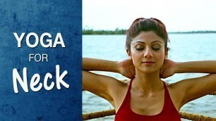 'Yoga for Neck and Stress Relief - Finger Lock Behind the Neck - Shilpa Yoga'