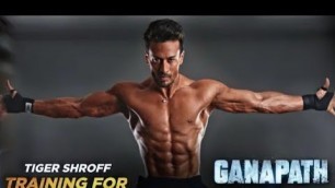 'Tiger Shroff - Gym Workout Video - Ganpat movie || Tight Shroff body  #TigerShroff #Gym #Workout'