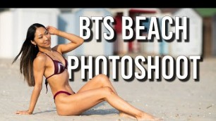 'Fitness Beach Photoshoot BTS | Sony A7R iii, Sigma 105mm f1.4'