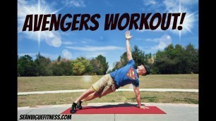 'The Avengers Workout to Get Ripped Fast! Sean Vigue Fitness'