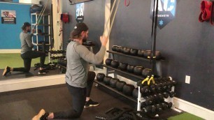 'Resistance Band Single Arm Pulldown | Born Fitness'