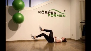 '10 Minuten Workout | Bauch Beine Po Programm | Basic Ganzkörpertraining | Körperformen Bornheim'