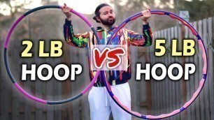'Which Weighted Hula Hoop Is Better? (For Exercise Workouts Weight Loss & Beginners)'