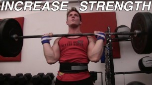 'How To: Barbell Push-Press (Increase Upper & Lower Body Explosive Strength!)'