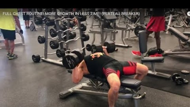 'Re: ScottHermanFitness - FULL CHEST ROUTINE! MORE GROWTH IN LESS TIME!'