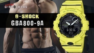 'Casio G-SHOCK GBA800-9A for Fitness Activity | Top 10 Things Bluetooth Watch Review'