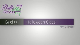 'BalloFlex Fitness Halloween  Class 2016 | Seated Chair Exercise'