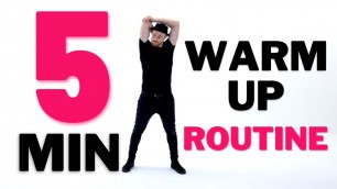 'Five-Minute Full Body Stretch | Dance Warm Up'
