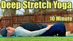 'Yoga For Complete Beginners Yin Yoga Deep Stretch With Sean Vigue Fitness'