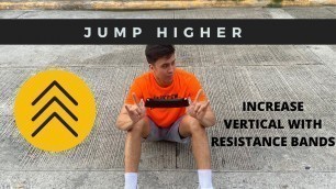 'JUMP HIGHER WITH RESISTANCE BANDS (INCREASE VERTICAL EXERCISES) GRIND MOTIVATION WORKOUTS'