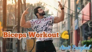 'Panghal Fitness Biceps Workout | Motivation Video |'