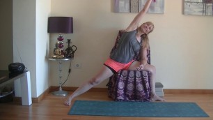 'Return to fitness Yoga, part 2, chair & mat'