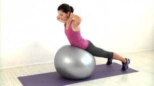 'Stability-Ball Back Extension - Unleash Your Hottest Body'