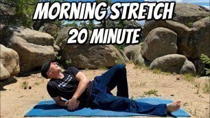 '20 Min Full Body Morning Yoga Stretch (FLEXIBILITY EXERCISES) Sean Vigue Fitness'