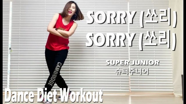'SORRY SORRY(쏘리, 쏘리) - SUPER JUNIOR(슈퍼주니어) | Dance Diet Workout | 댄스다이어트 | Cardio | 홈트 |'