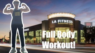 'Full Body Workout! | LA Fitness'