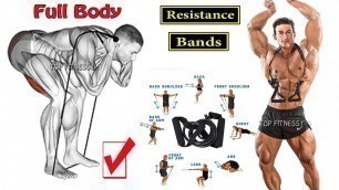 '8 The perfect Resistance Band workout at home Full Body ✅ WORKOUTS WHIT BANDS'