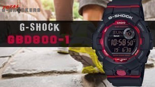 '[NEW] Casio G-SHOCK GBD800-1 | Black & Red G Shock G-SQUAD Step Tracker GBD-800 Top 10 Things'