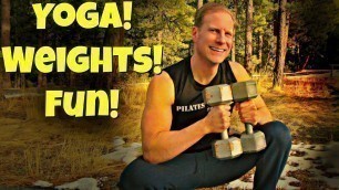 '2 Dumbbells and a Yoga Mat - Workout Routine - Sean Vigue Fitness'