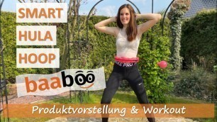 'Smart Hula Hoop Reifen I Produktvorstellung & Workout I baaboo'