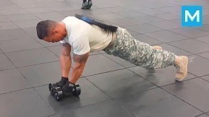 'Super Soldier Extreme Army Workout | Muscle Madness'