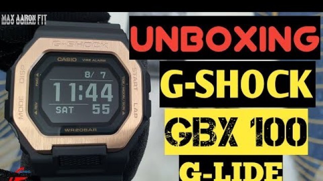 'G-SHOCK GBX 100 G-LIDE :UNBOXING & REVIEW BERSAMA MAX AARON FIT (SMART WATCH + FITNESS WATCH'