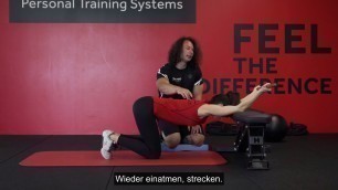'Ü20 SCHULTER Übungen gegen Schulterschmerzen - Thoracic Extension off Bench'