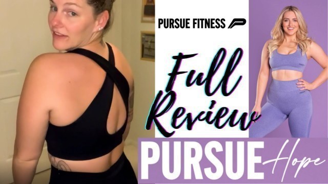 'Pursue Fitness x HopeScope Review'