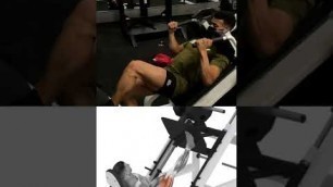 'how to build leg muscles / 1 best exercise 3D VIDEO GYM #3 #Shorts'