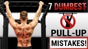 '7 Dumbest Pull-Up Mistakes Sabotaging Your Back Growth! STOP DOING THESE!'